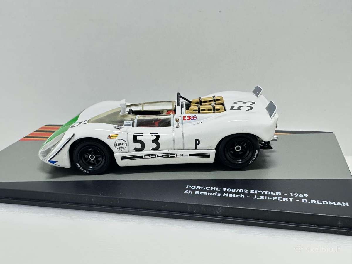 Porsche 908/02 Spyder 6h Brands Hatch 1969 1:43 - nuotraukos Nr. 3