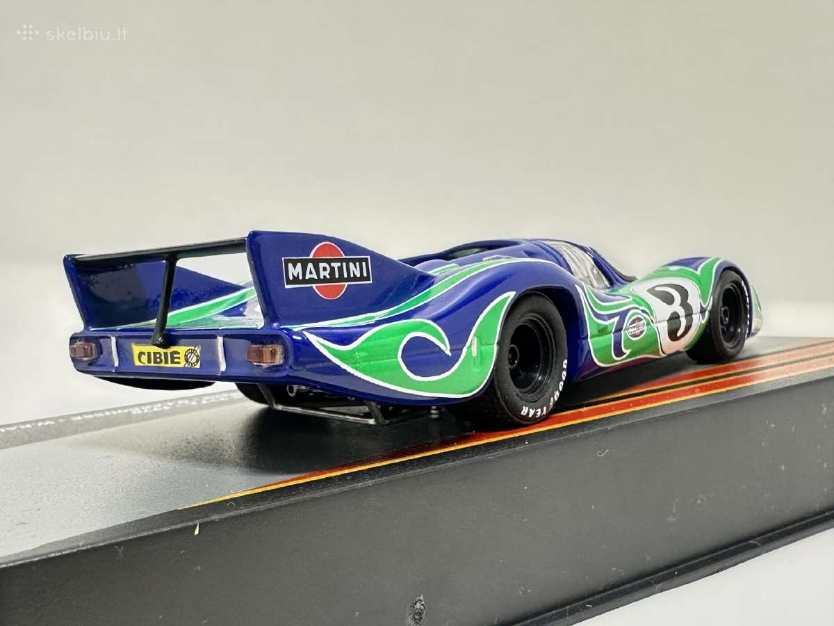 Porsche 917l 24h Le Mans 1970 #3 mėlyna 1:43 Po - nuotraukos Nr. 4
