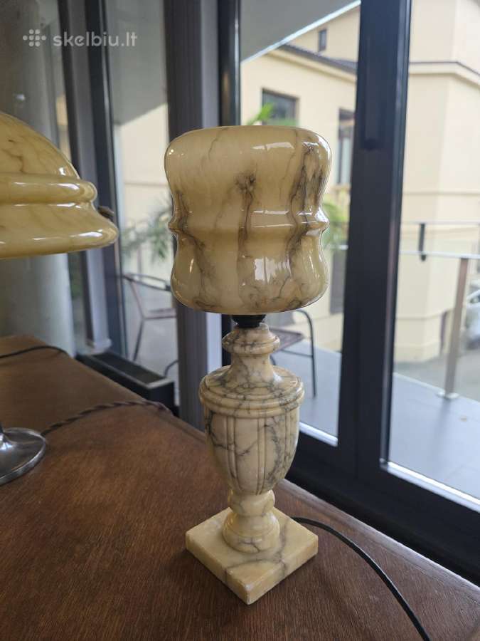 Du nedideli Art Deco stalo šviestuvai - nuotraukos Nr. 5