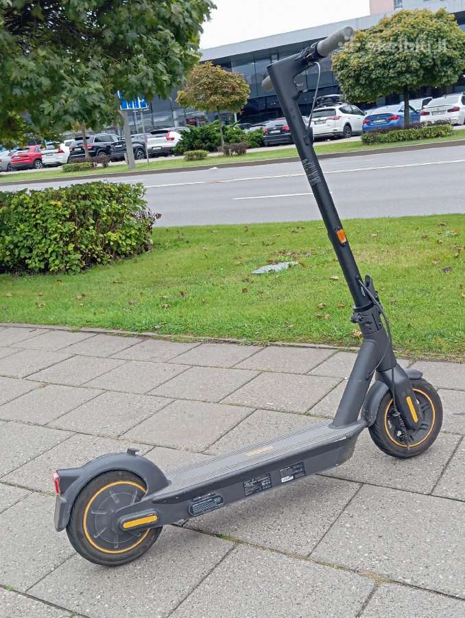 Su dokumentais Ninebot max G30,38km/h važiuoja - nuotraukos Nr. 7
