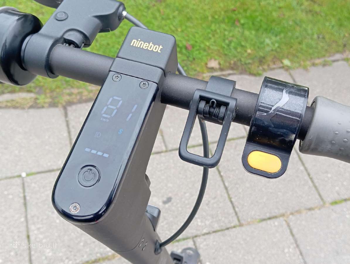 Su dokumentais Ninebot max G30,38km/h važiuoja - nuotraukos Nr. 11