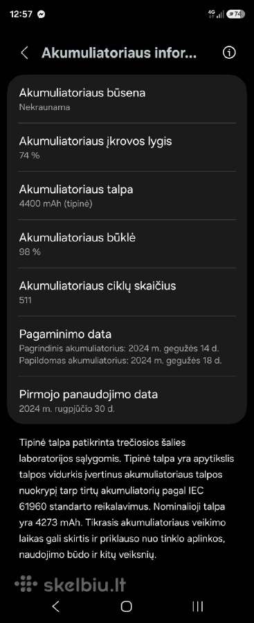 Fold 6 256gb - nuotraukos Nr. 5