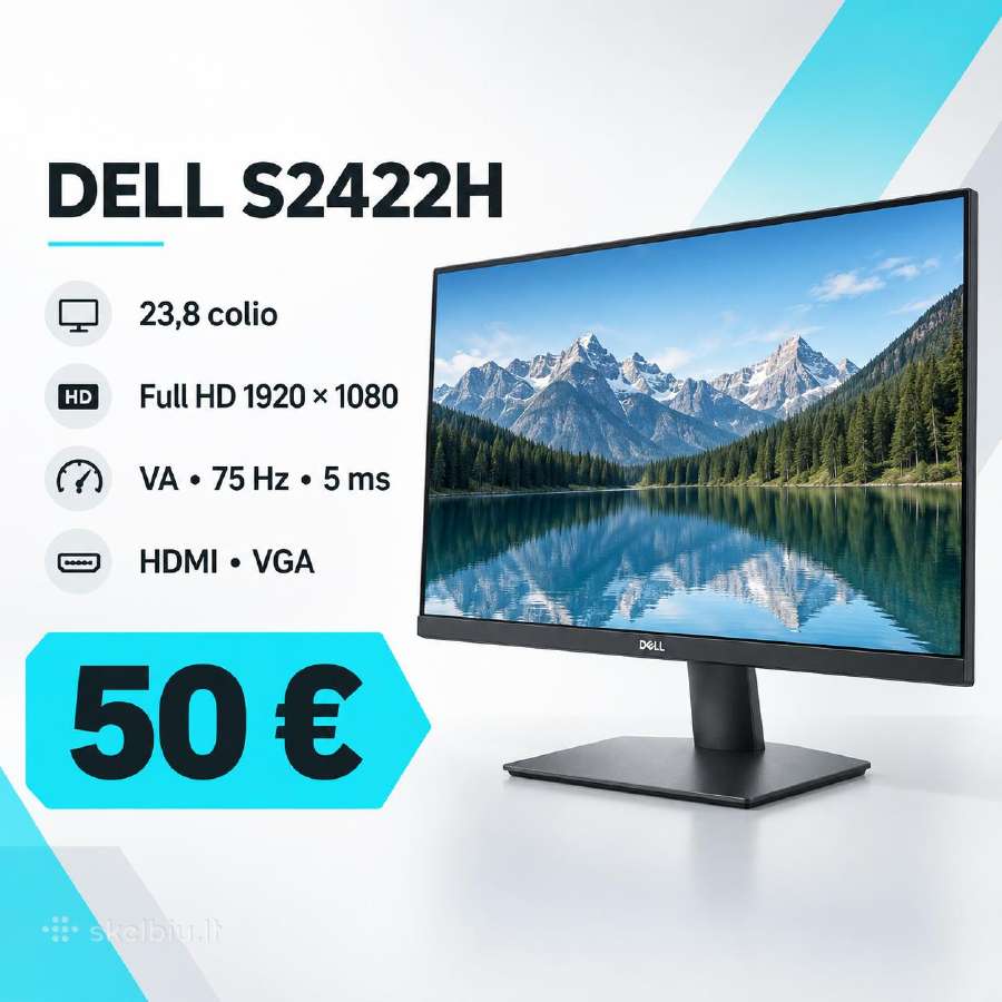 Monitoriai Dell, Hp, Lenovo nuo 15eu su PVM - nuotraukos Nr. 3