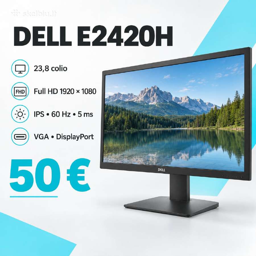 Monitoriai Dell, Hp, Lenovo nuo 15eu su PVM - nuotraukos Nr. 4
