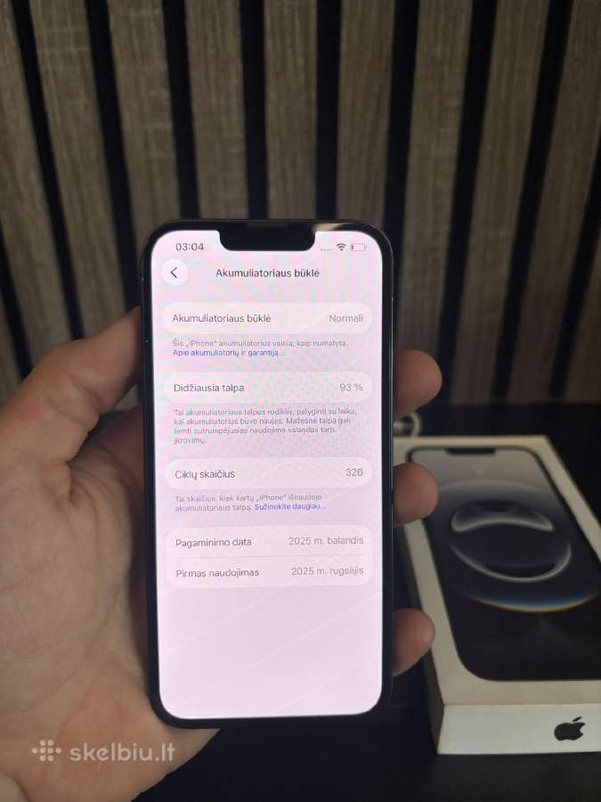 iPhone 16e 128gb - nuotraukos Nr. 6