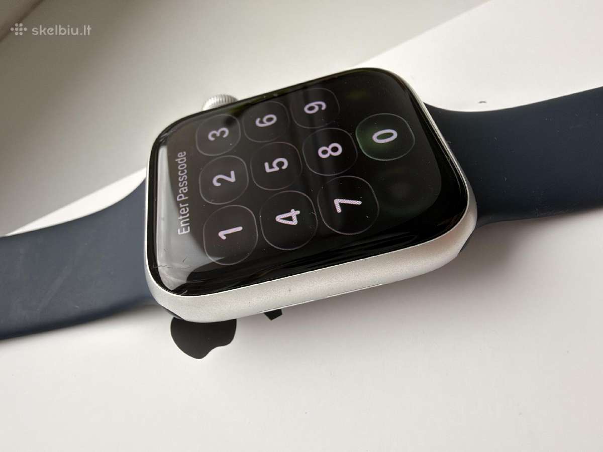 Apple Watch Se 2 44 Silver su papildoma apyranke - nuotraukos Nr. 6