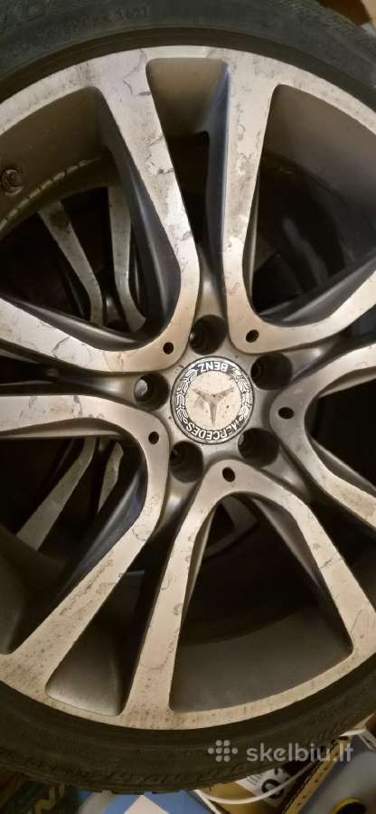 Originalūs Mercedes ratlankiai su padangomis - nuotraukos Nr. 5