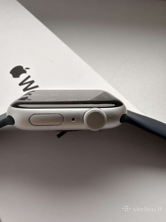 Apple Watch Se 2 44 Silver su papildoma apyranke - nuotraukos Nr. 4