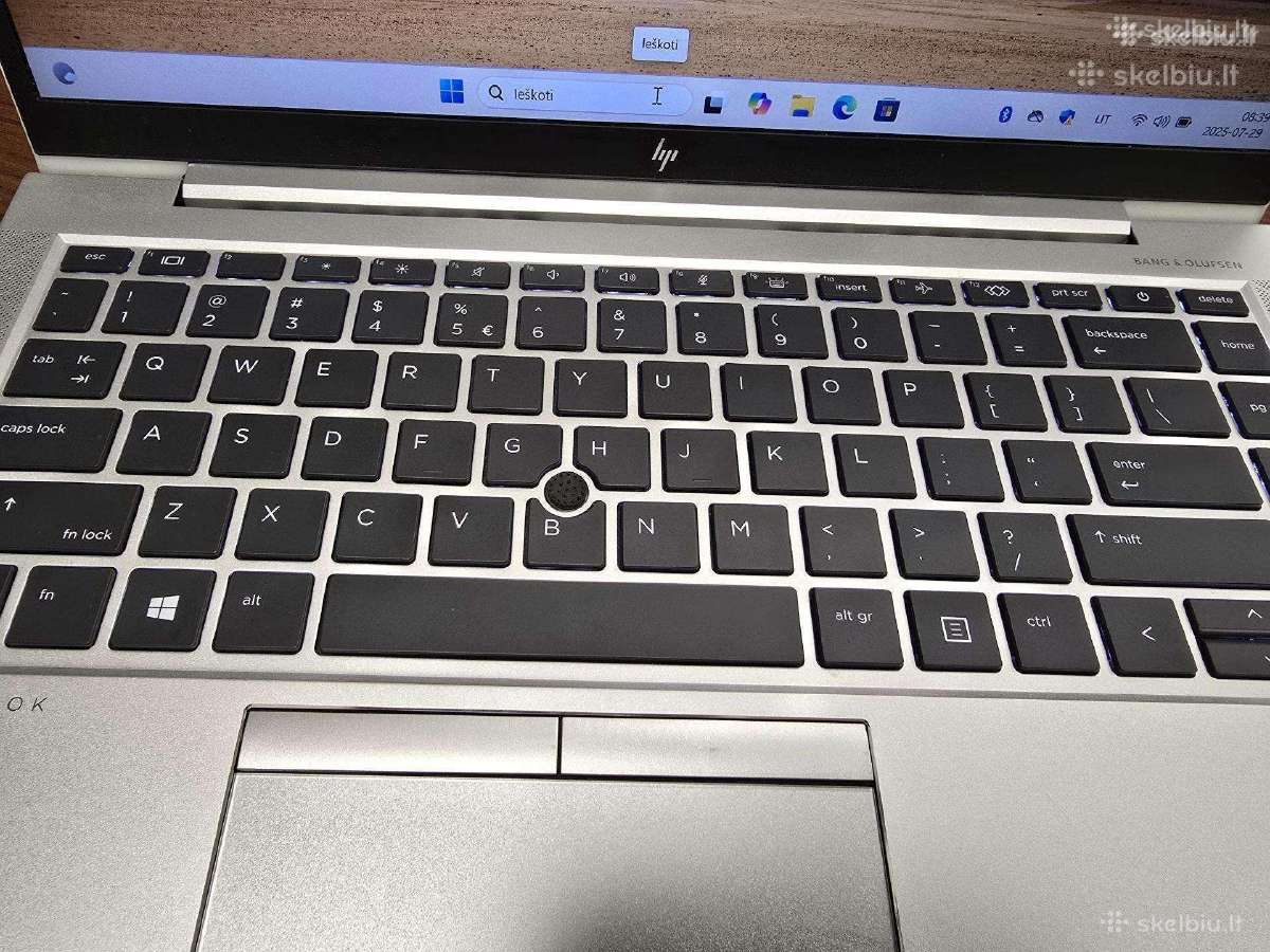 Hp Elitebook 840 G7 14" i5-10210u/16gb/256ssd/w11 - nuotraukos Nr. 2