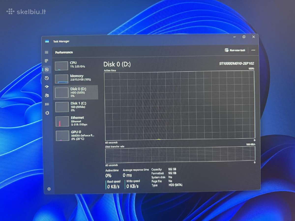Galingas kompiuteris i5 10th / Rtx 3060 Ti / 16gb - nuotraukos Nr. 11
