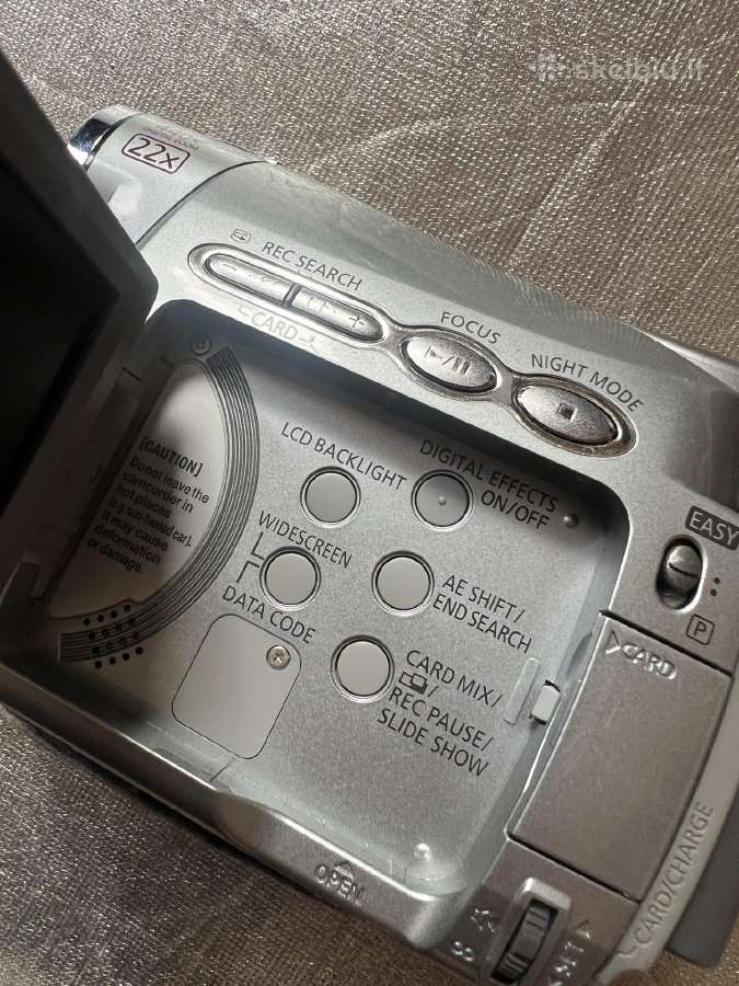 Canon Mv850i kameros komplektas - nuotraukos Nr. 7