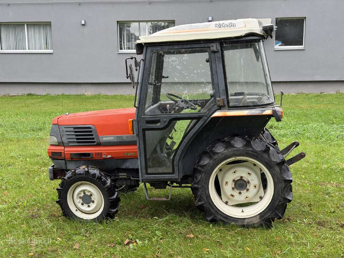 Traktorius Kubota Gl268d su kabina - greitaeigis! - nuotraukos Nr. 8