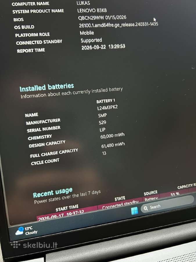 Lenovo ideapad slim 3 2026 - nuotraukos Nr. 7