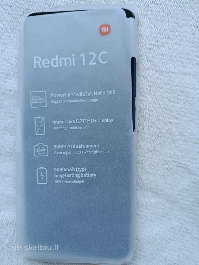 Telefonas Redmi12c - nuotraukos Nr. 7