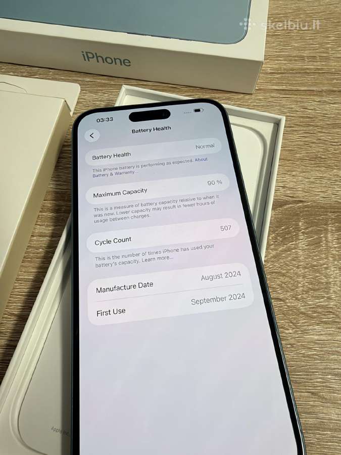 Apple iPhone 16 Plus, 128gb Teal - nuotraukos Nr. 9