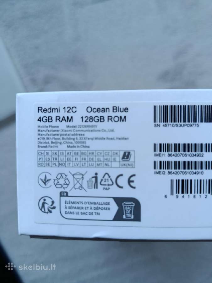 Telefonas Redmi12c - nuotraukos Nr. 2