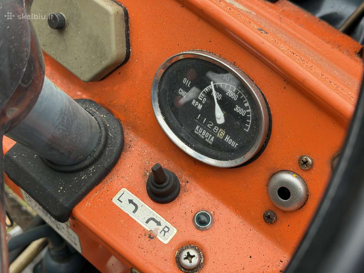 Traktorius Kubota L2201g su frontaliniu (22 Ag) - nuotraukos Nr. 10