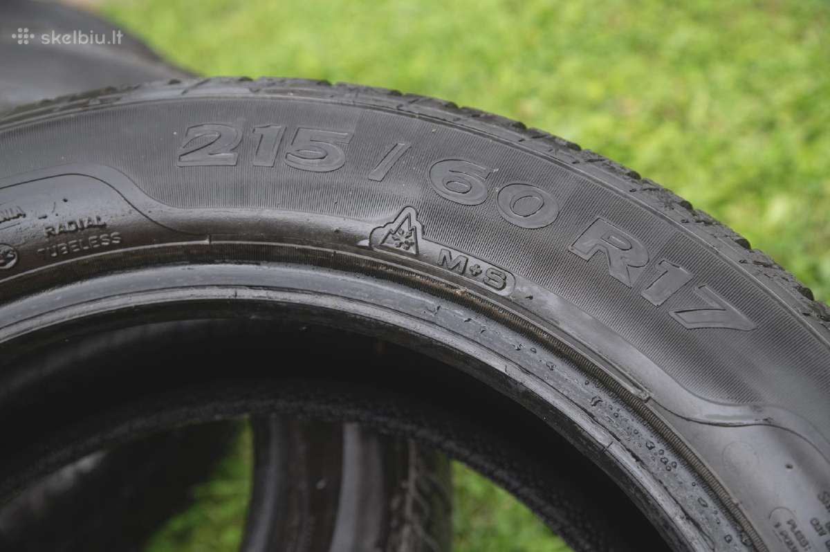 Žieminės (m+s) padangos 215/60 R17 - nuotraukos Nr. 2