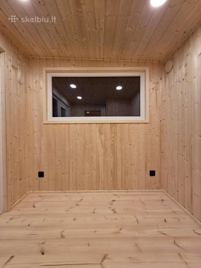 Moderni karkasinė pirtis su dušu ir priepirčiu - nuotraukos Nr. 6