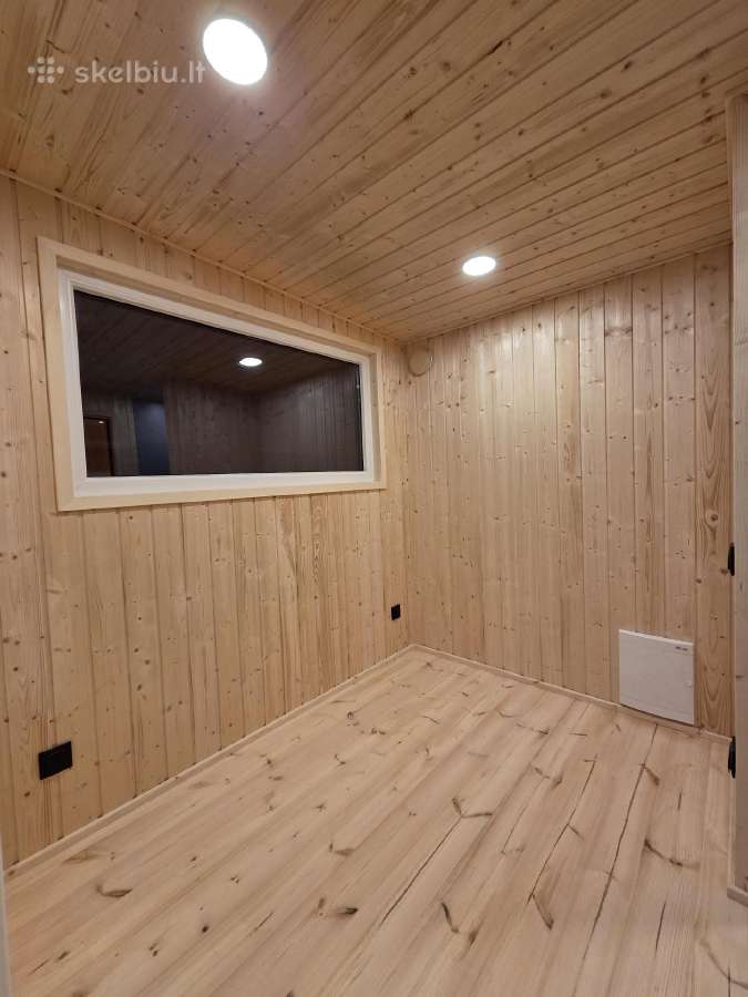 Moderni karkasinė pirtis su dušu ir priepirčiu - nuotraukos Nr. 10