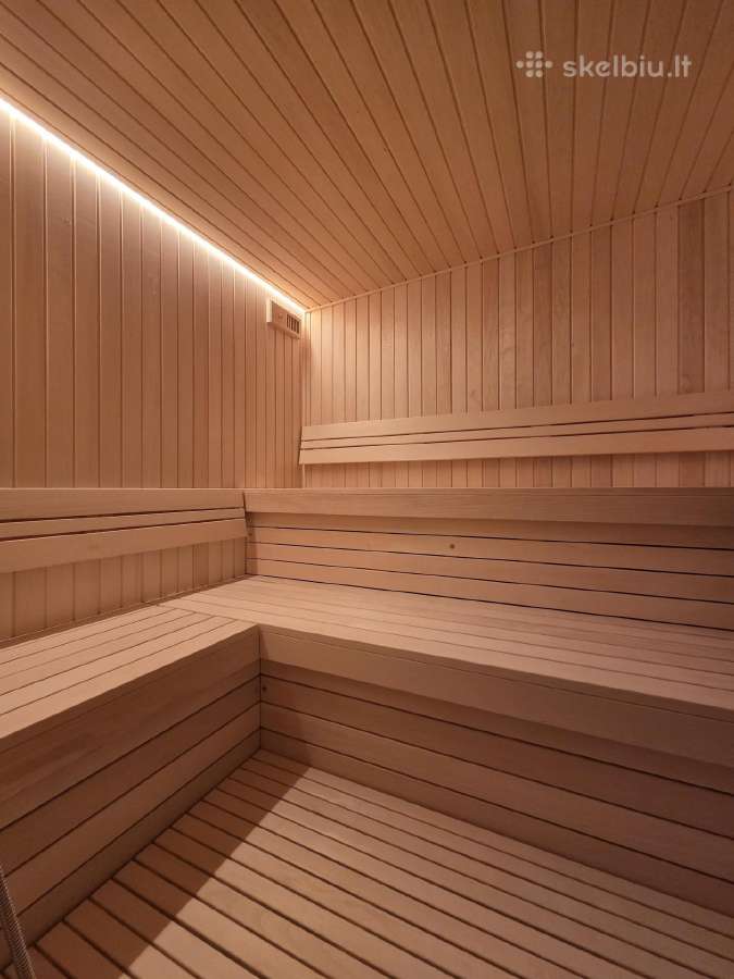 Moderni karkasinė pirtis su dušu ir priepirčiu - nuotraukos Nr. 13