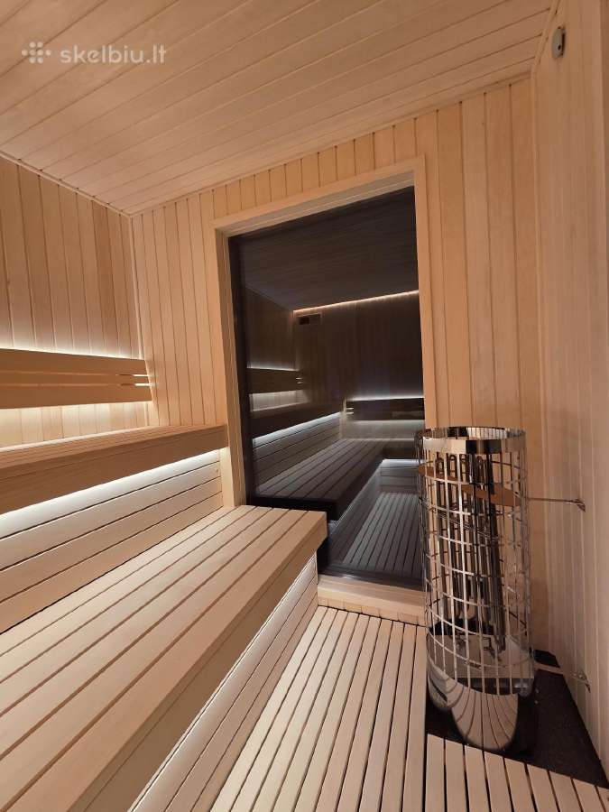 Moderni karkasinė pirtis su dušu ir priepirčiu - nuotraukos Nr. 15