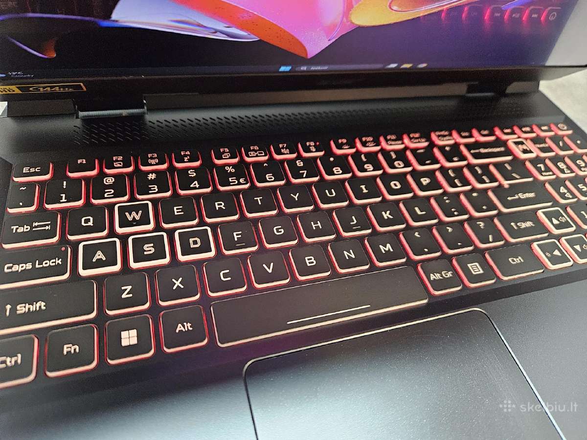 Acer Nitro/rtx4050 6gb/i5-12500h/16r/512ssd/15.6" - nuotraukos Nr. 4