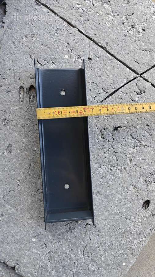 Laikiklis Pamato Metalinis 200x60 300x60 Ral7016 - nuotraukos Nr. 3