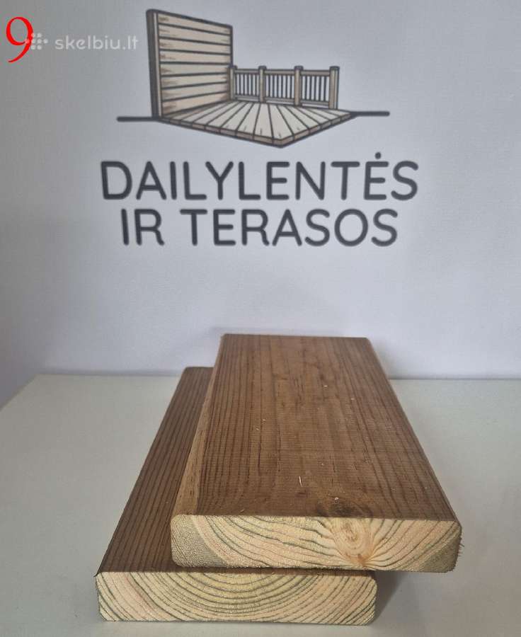 Termo dailylentės , juodalksnio dailylentės. - nuotraukos Nr. 10