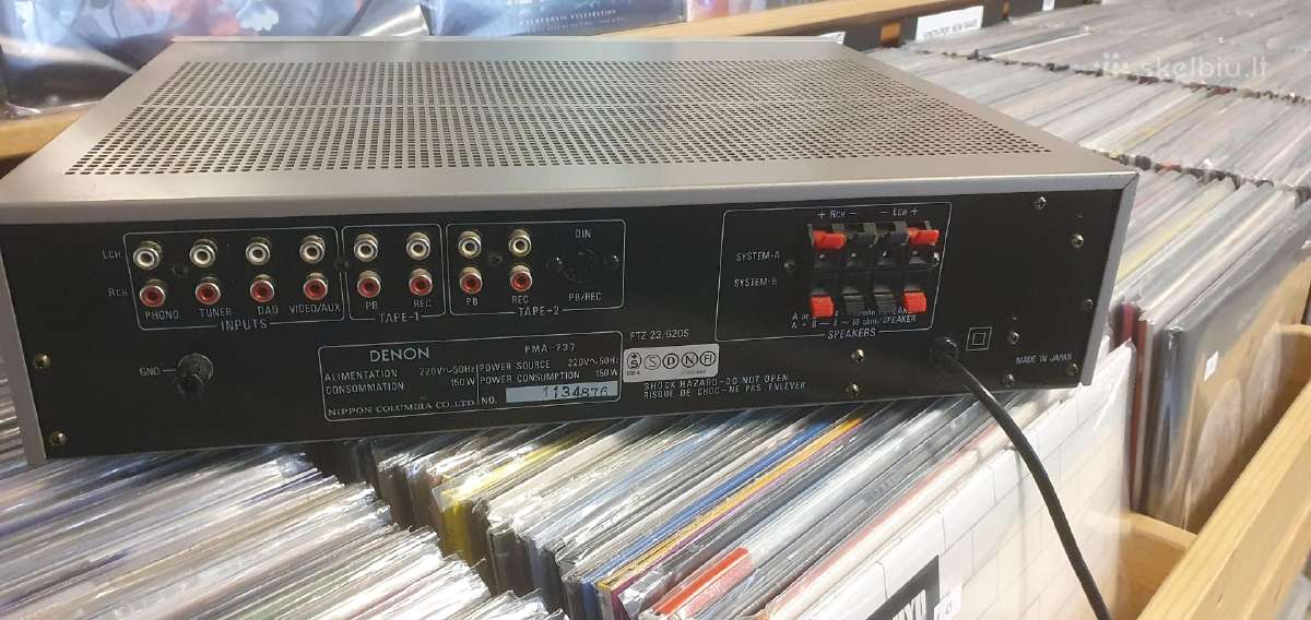 Denon Pma -737 stiprintuvas - nuotraukos Nr. 2