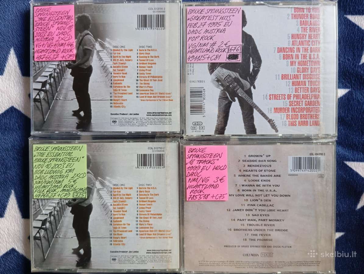 Bruce Springsteen CD - nuotraukos Nr. 6