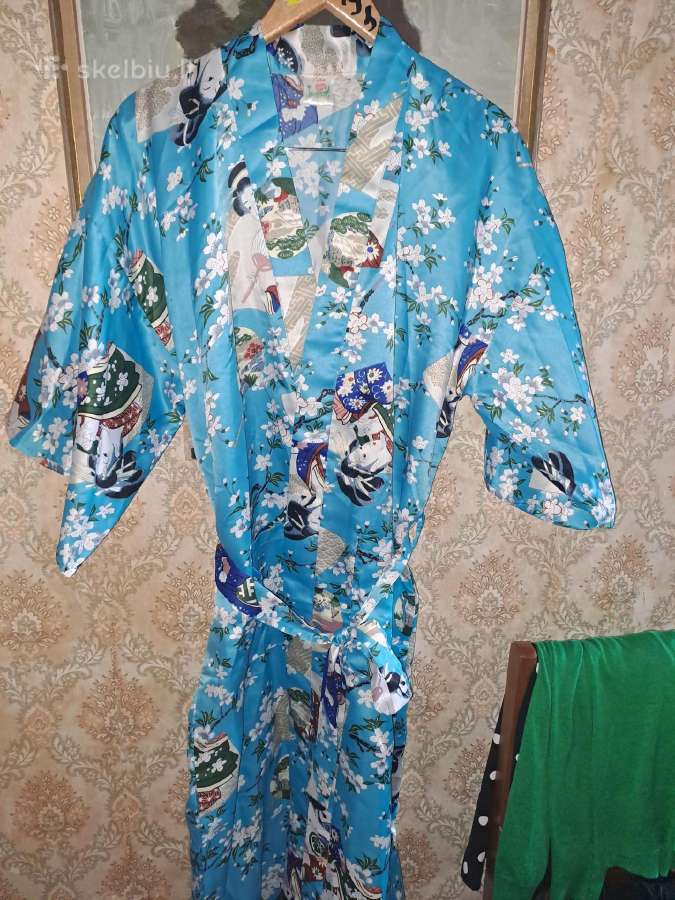 Kimono chalatas japoniškas - nuotraukos Nr. 3