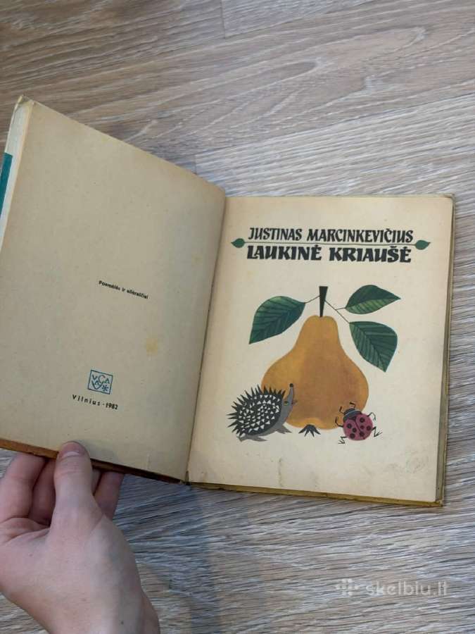 Laukinė kriaušė Justinas Marcinkevičius knyga - nuotraukos Nr. 5