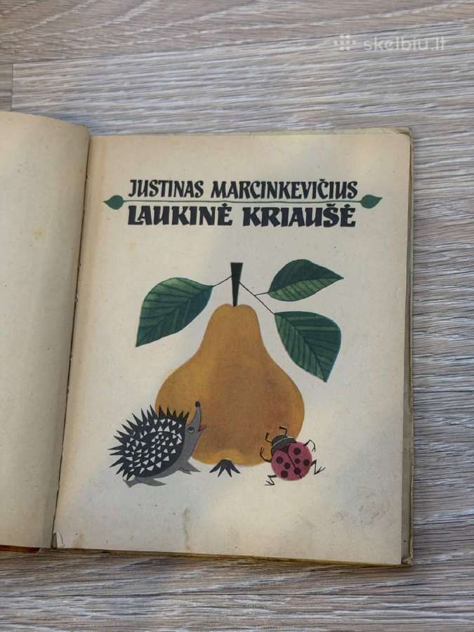 Laukinė kriaušė Justinas Marcinkevičius knyga - nuotraukos Nr. 7