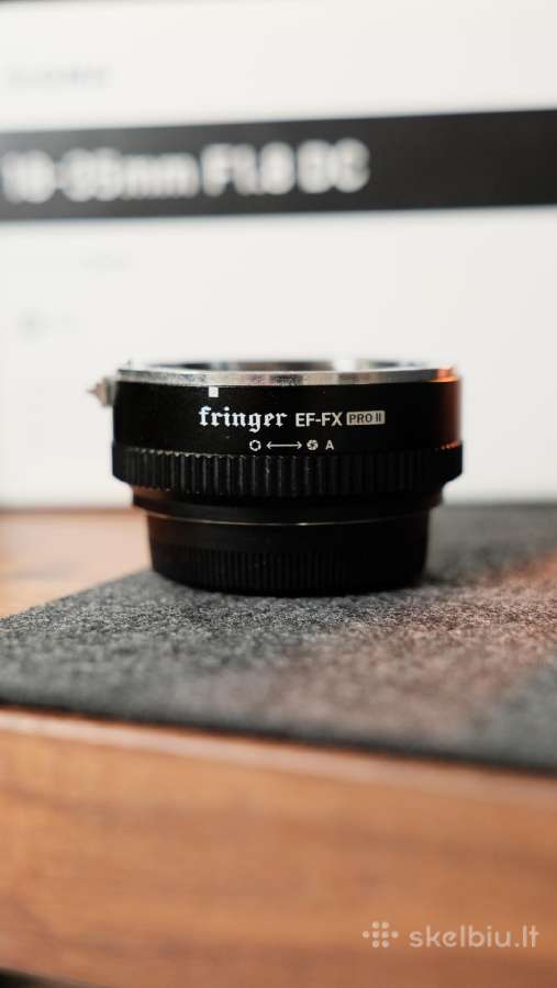 Sigma Art 18-35 1.8 Ef + fringer ef-fx pro II - nuotraukos Nr. 3