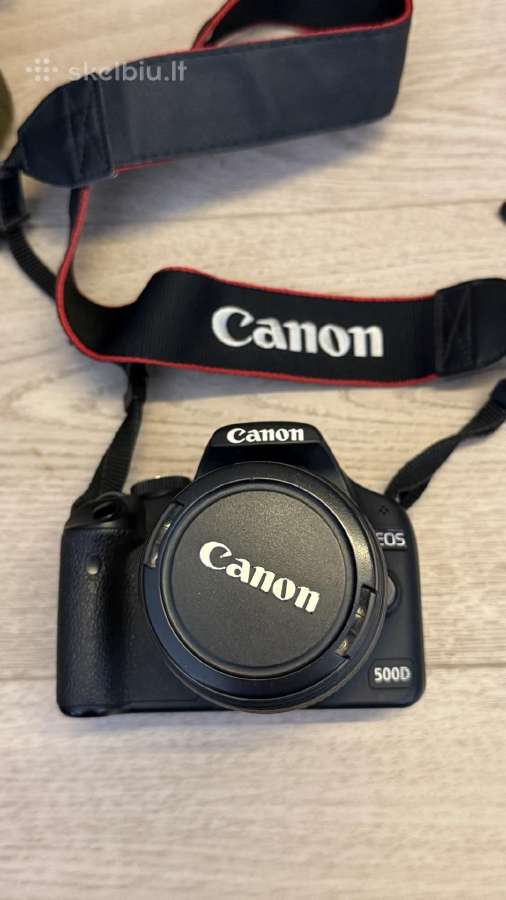 Canon EOS 500d (pilnas komplektas) - nuotraukos Nr. 2