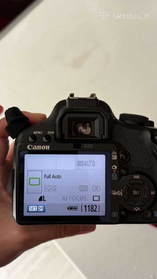 Canon EOS 500d (pilnas komplektas) - nuotraukos Nr. 6