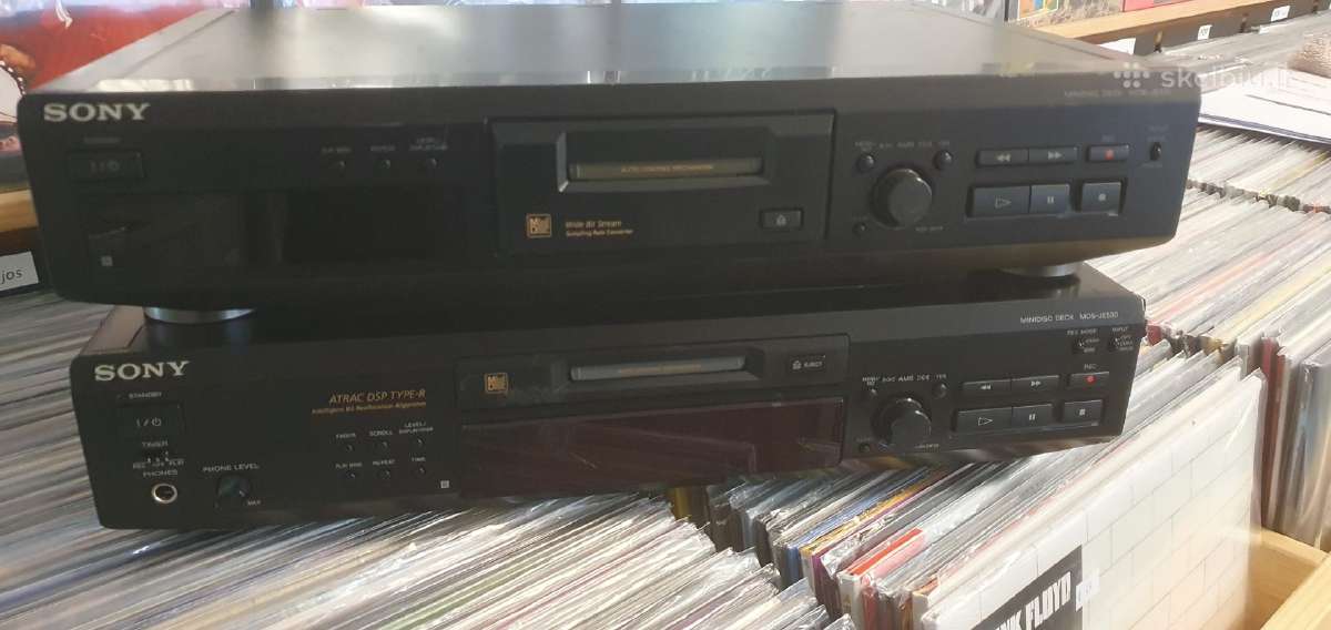 Yamaha mdx -595, Sony mini diskų grotuvai - nuotraukos Nr. 2