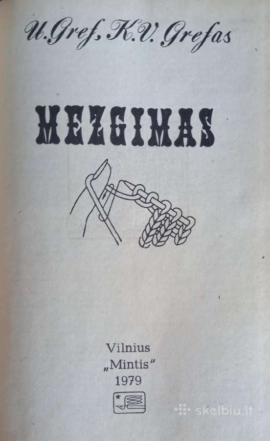 Knyga ''Mezgimas'' - nuotraukos Nr. 2