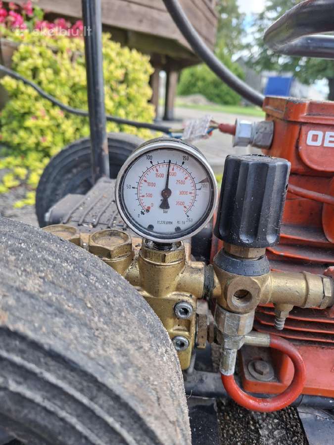 Aukšto slėgio plovykla Oertzen 311profi 18m šlanga - nuotraukos Nr. 3