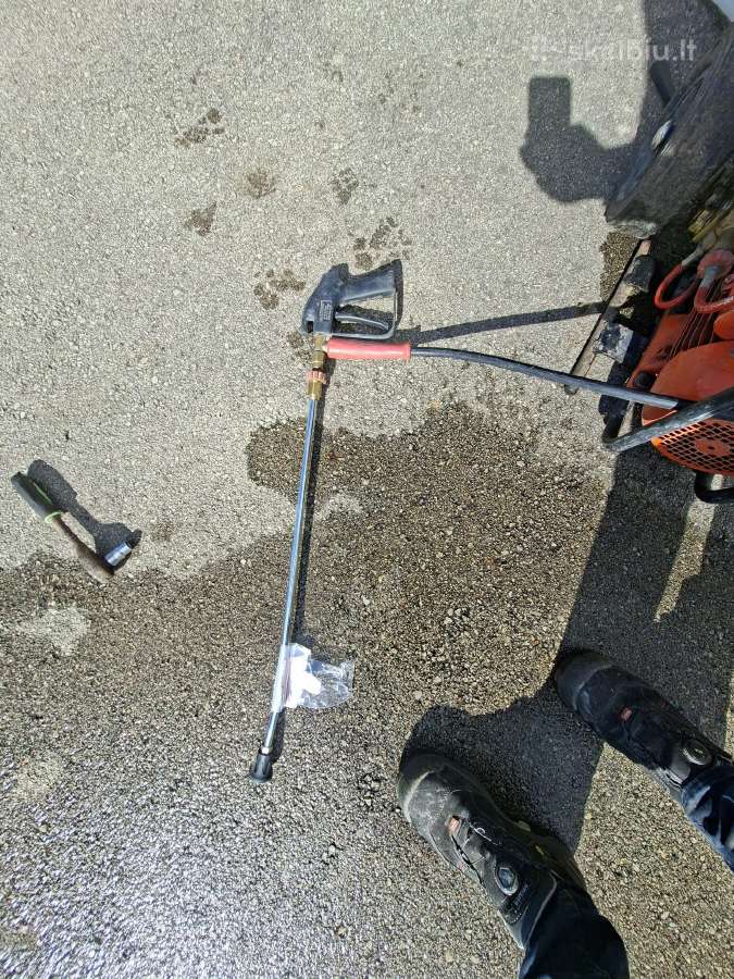 Aukšto slėgio plovykla Oertzen 311profi 18m šlanga - nuotraukos Nr. 4