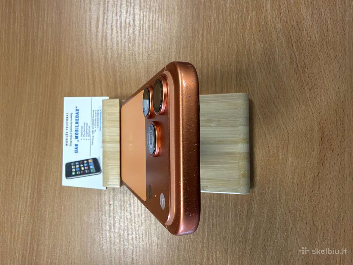 iPhone 17 Pro 256gb Orange Kaina 940eur - nuotraukos Nr. 3