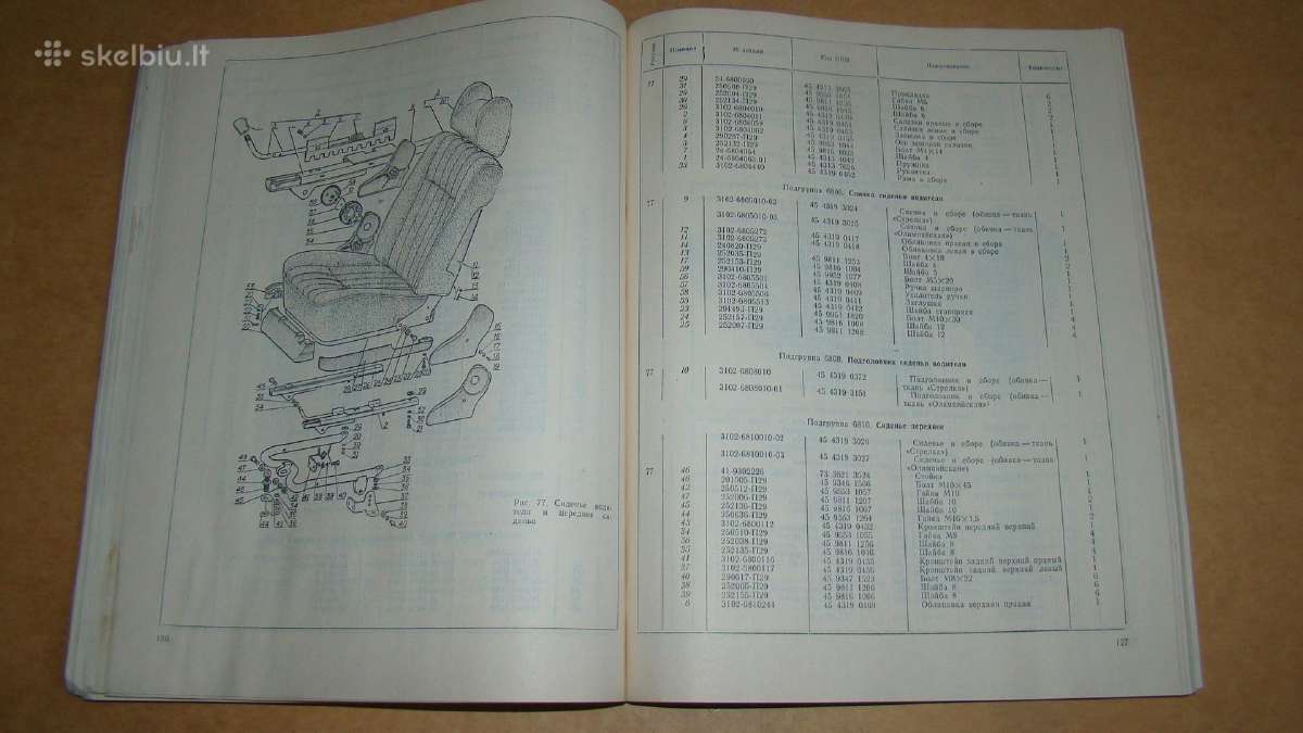 Katalogas Gaz-3102 - nuotraukos Nr. 15