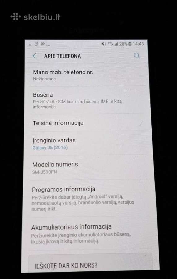 Samsung Galaxy A5/j5 - nuotraukos Nr. 4