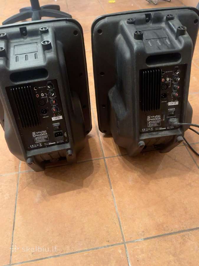 Skytec Sp1000a – 2 vnt. aktyvių kolonėlių - nuotraukos Nr. 3