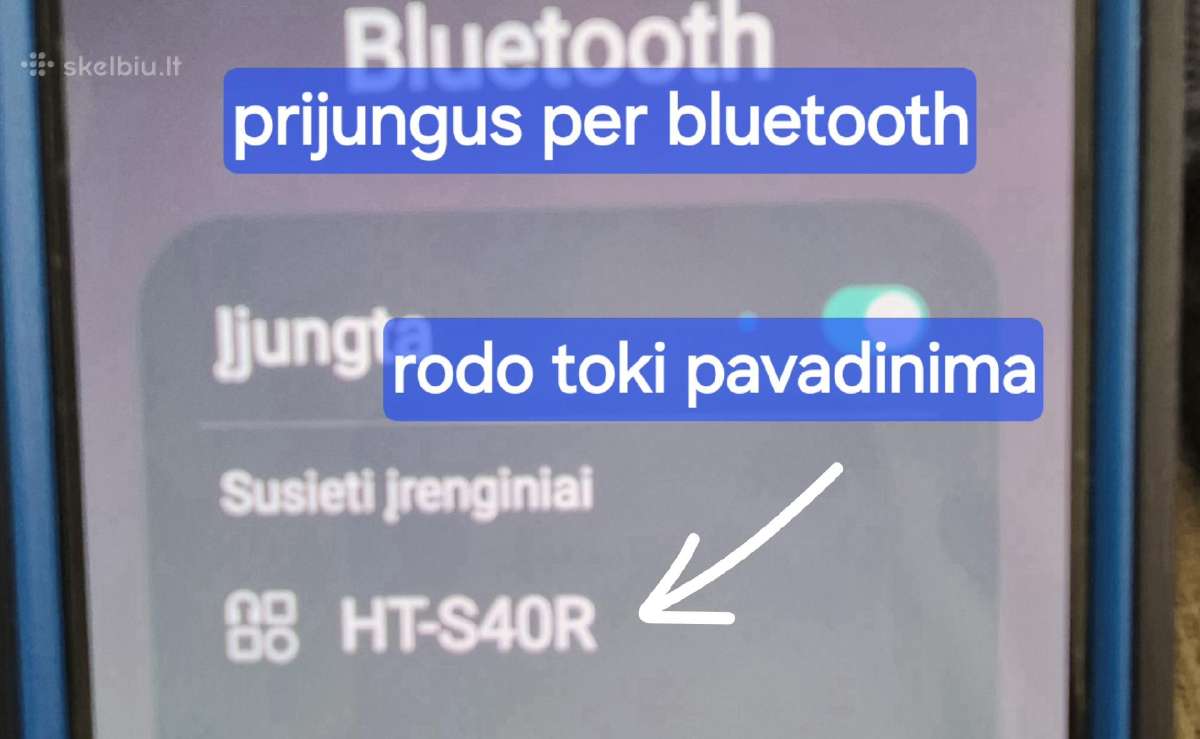 Parduodu Sony Soundbar garso aparatura - nuotraukos Nr. 8