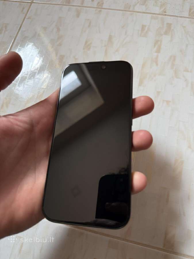 iPhone 15 Pro 128gb Black - nuotraukos Nr. 2