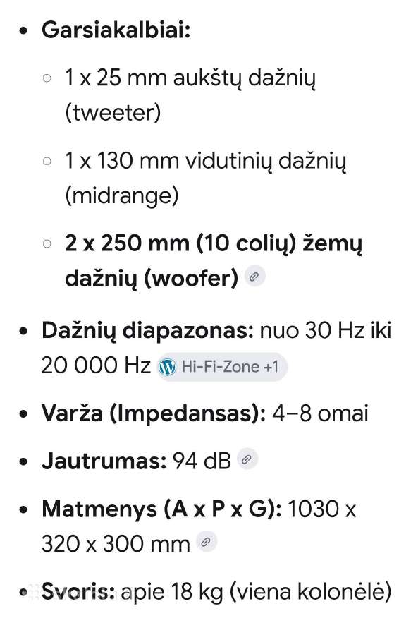 Monitor audio bronze6, Energy, Jamo, Dali - nuotraukos Nr. 19