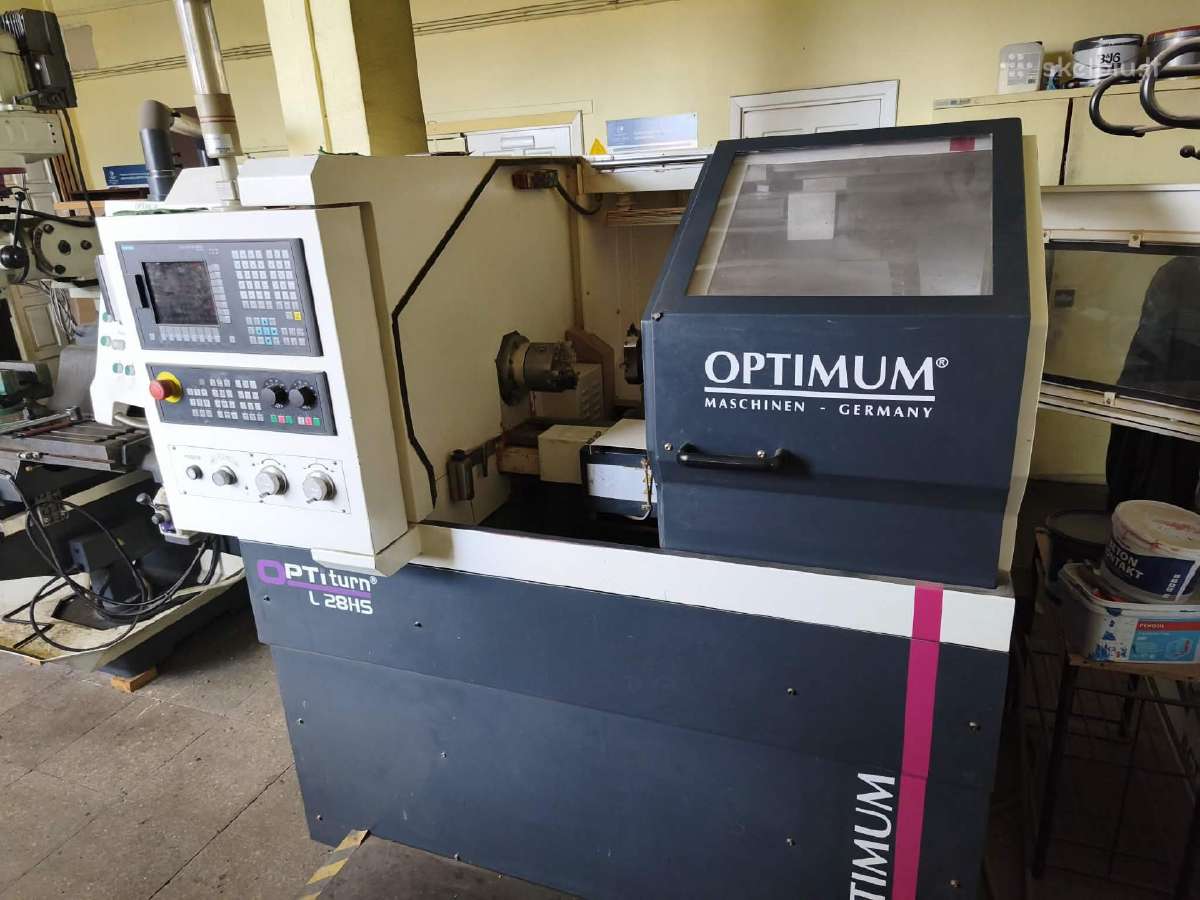CNC tekinimo staklės Optiturn L28hs - nuotraukos Nr. 2