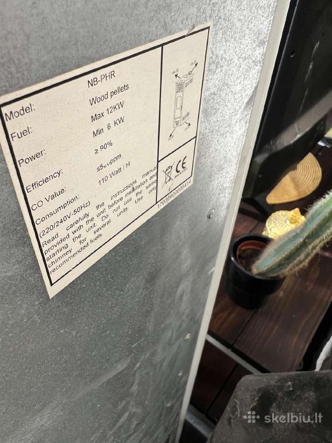 Granulinis zidinys 12kw - nuotraukos Nr. 4